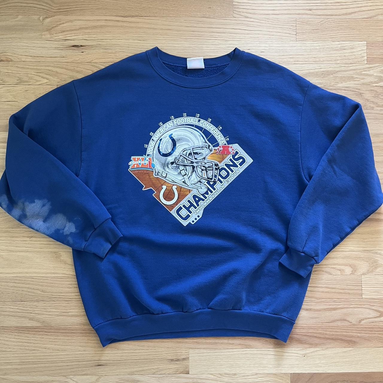 Hottertees Vintage Indianapolis Colts Crewneck Sweatshirt