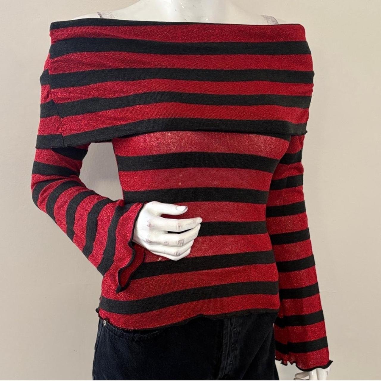 Women's Sweater - Red/Multi - S – Y2K Vintage Dea… - image 6