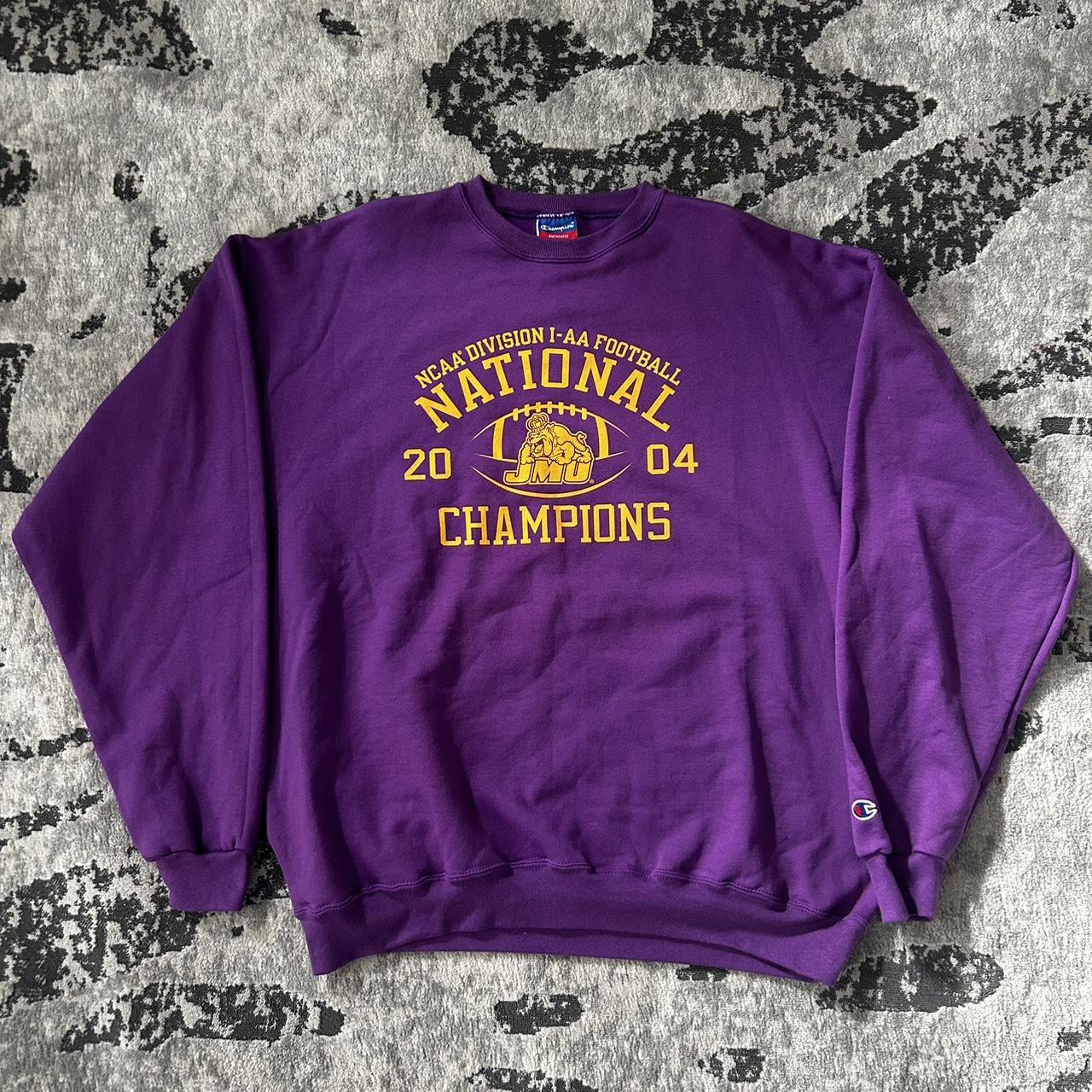 Champion Jmu NCAA Division 1-AA Football 2004... - Depop