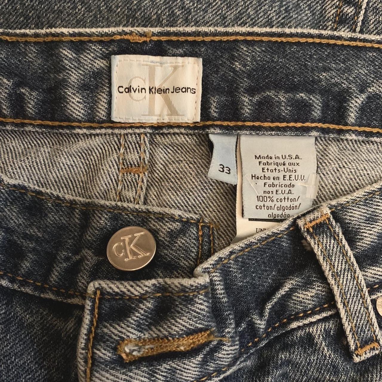 Calvin Klein Jeans Men's Navy Jeans | Depop