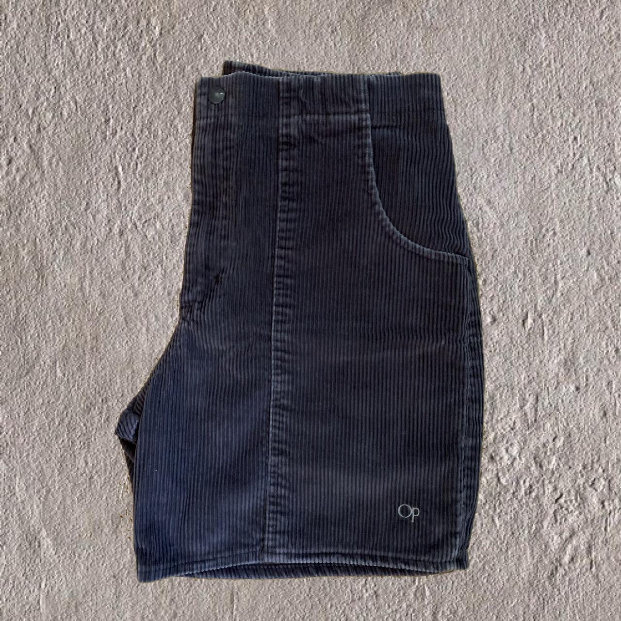 Ocean Pacific Men S Navy And Grey Shorts Depop   P0 