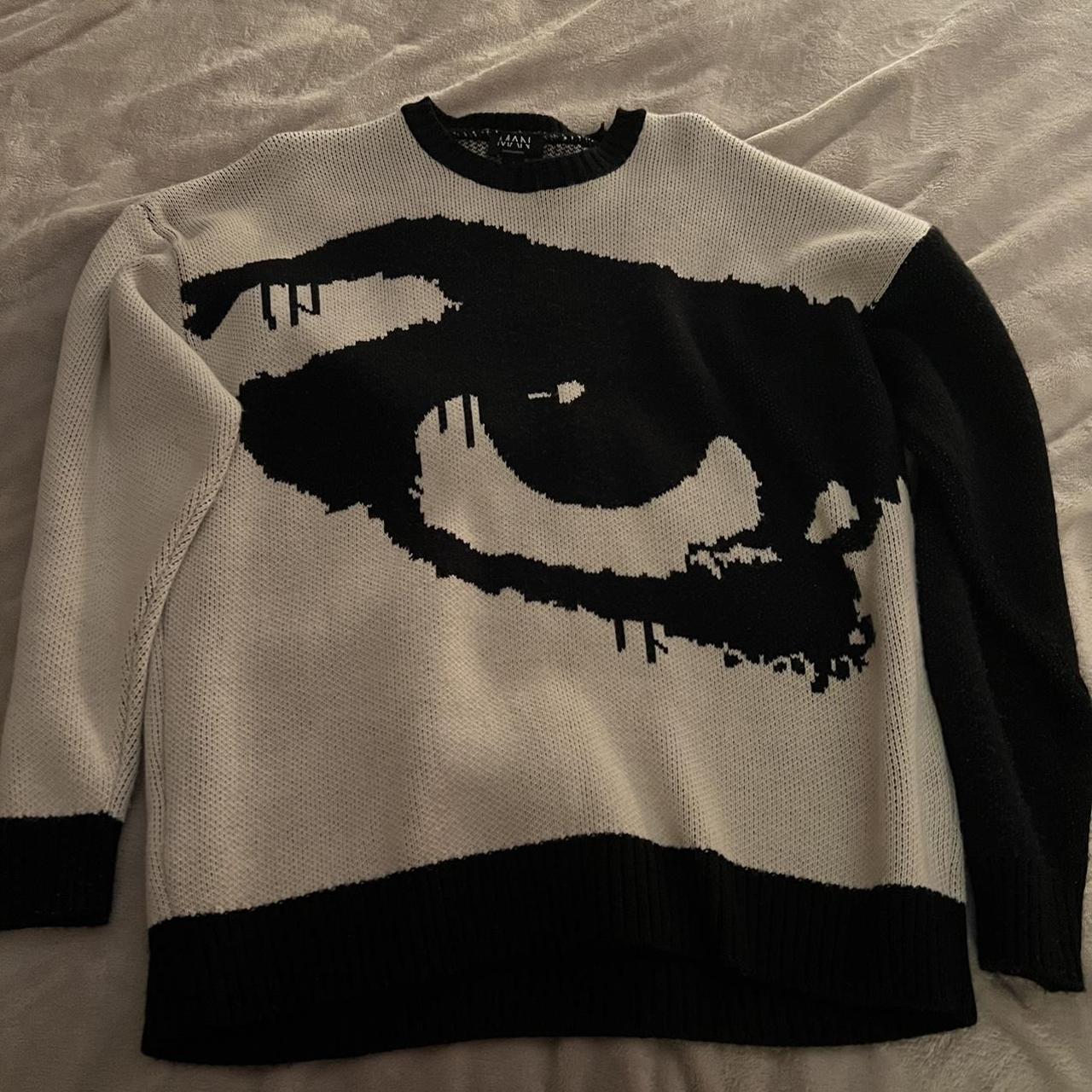 Boohooman eye sweater - Depop