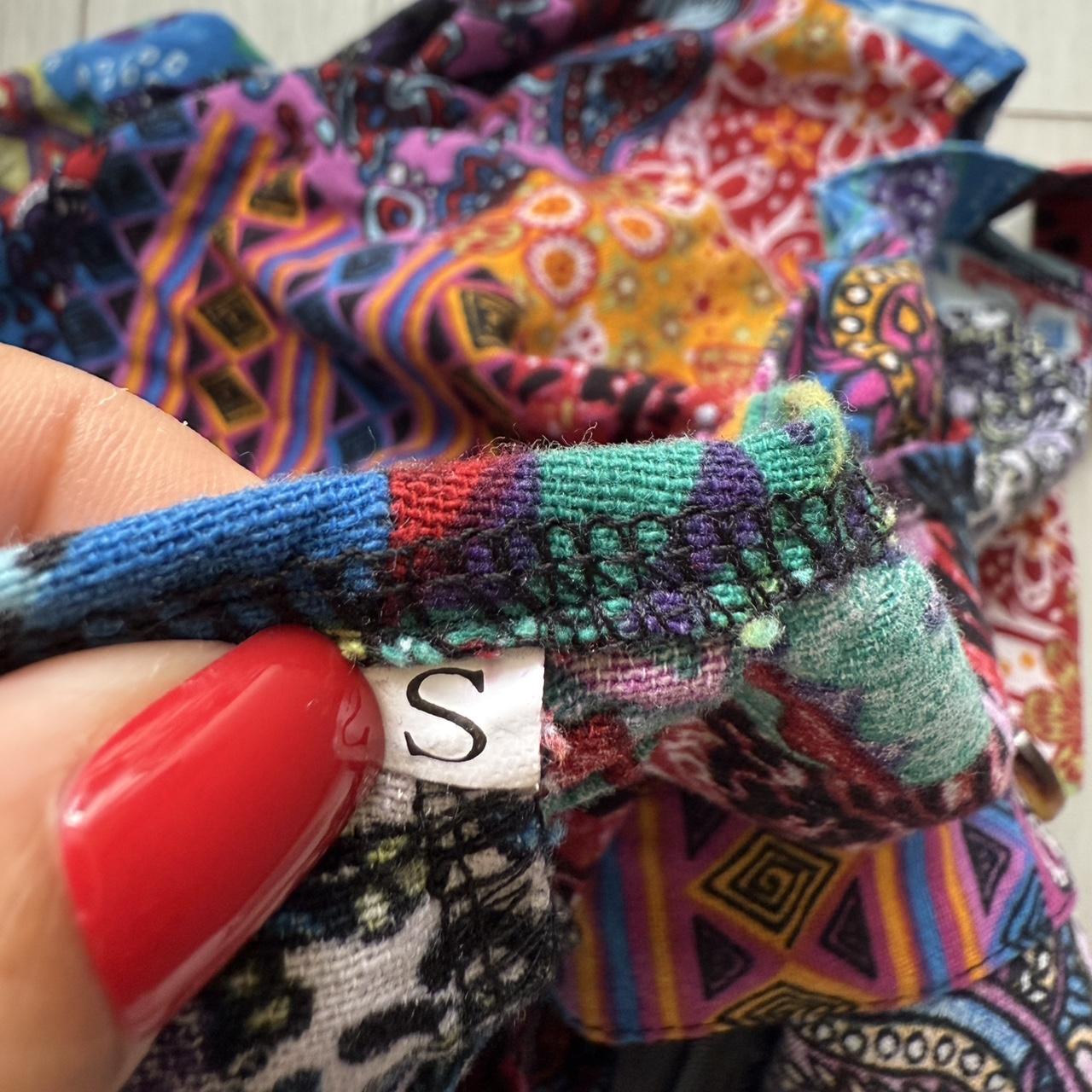 Women's Overalls - Multi - S – Colourful patchwor… - image 4