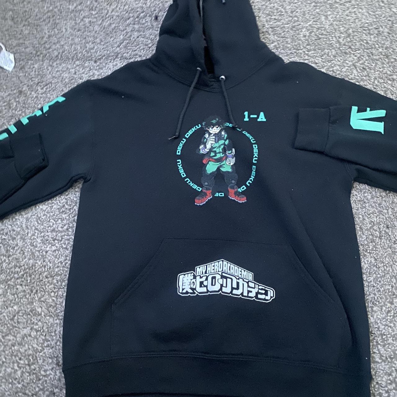 Bnha hot sale merch hoodie