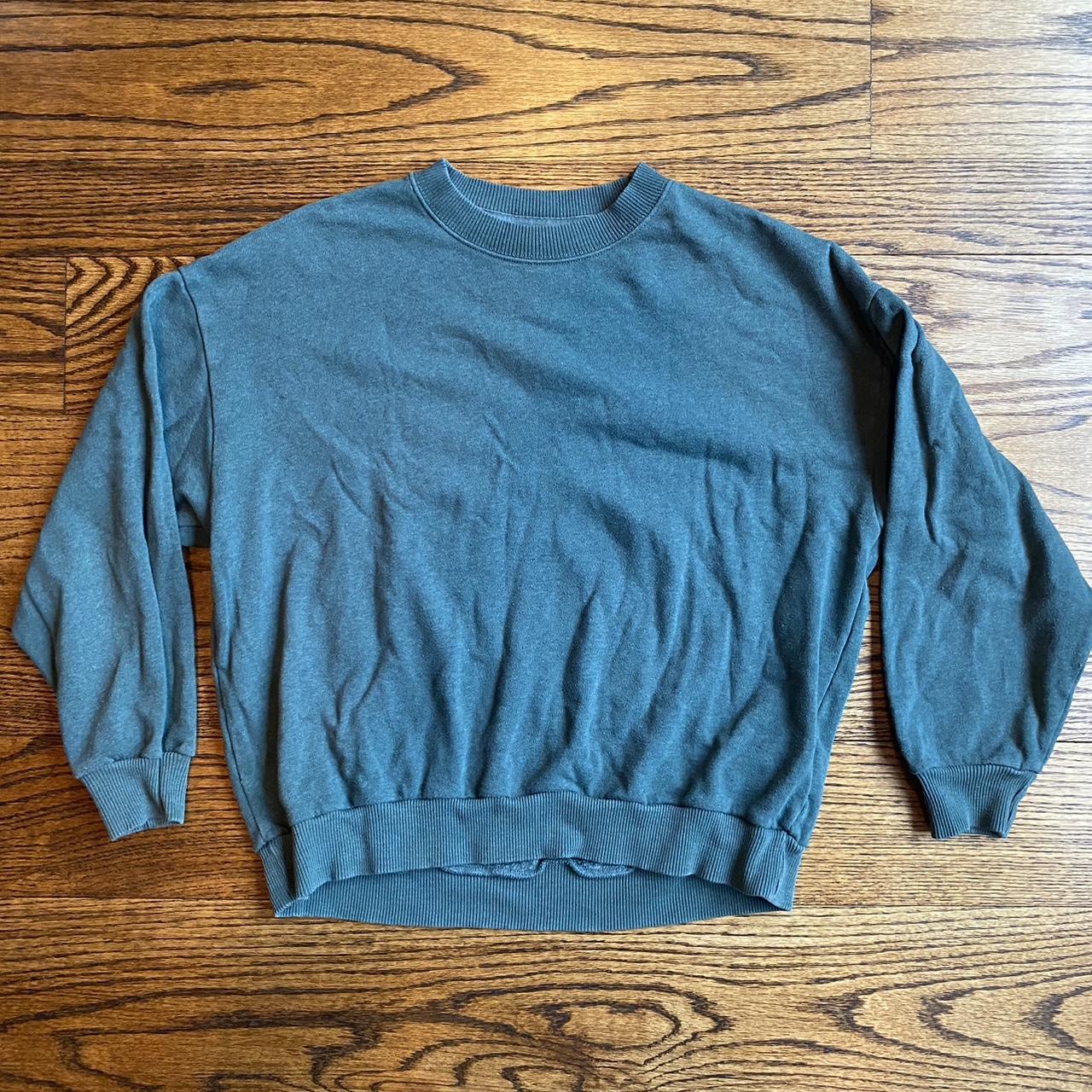 American Eagle Men's Green Sweatshirt | Depop