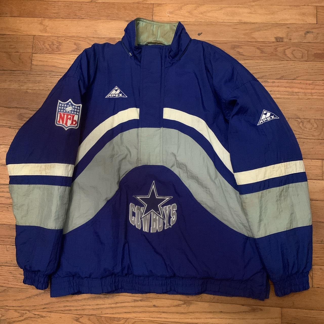 Dallas Cowboys Vintage Jacket by Pro Line Apex One - Depop