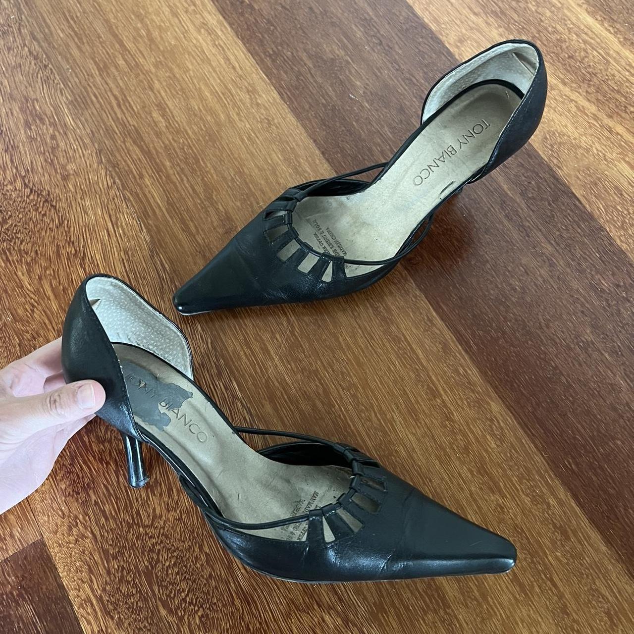 Vintage Tony Bianco kitten heels, reselling because... - Depop