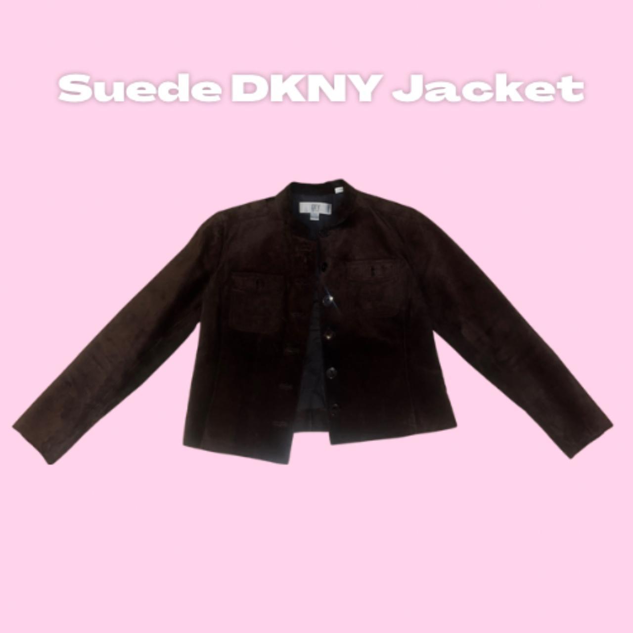 Dkny suede clearance jacket