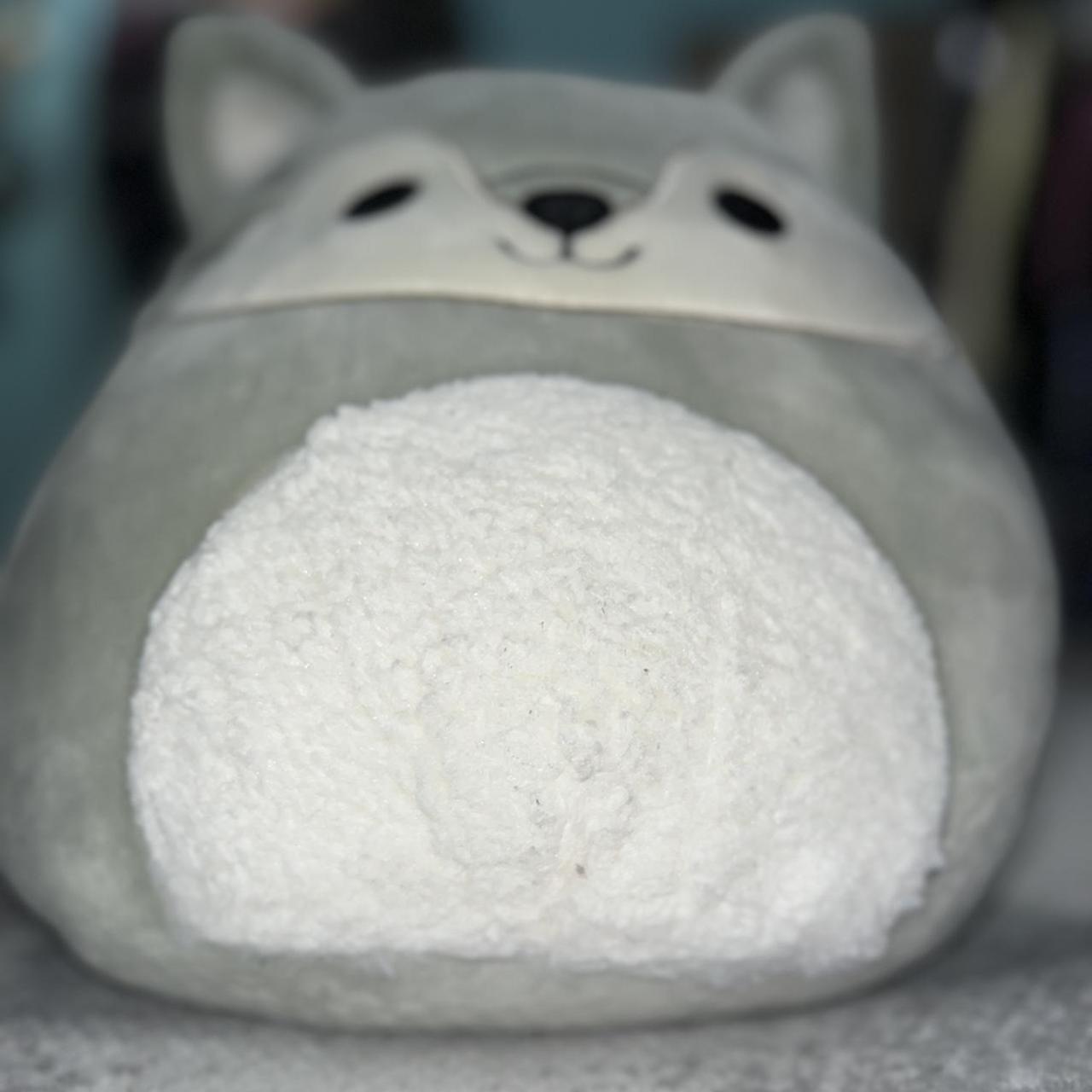 White and Grey Stuffed-animals | Depop