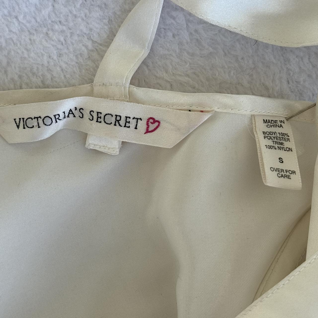 Victoria's Secret Women's Cream and White Dress (4)