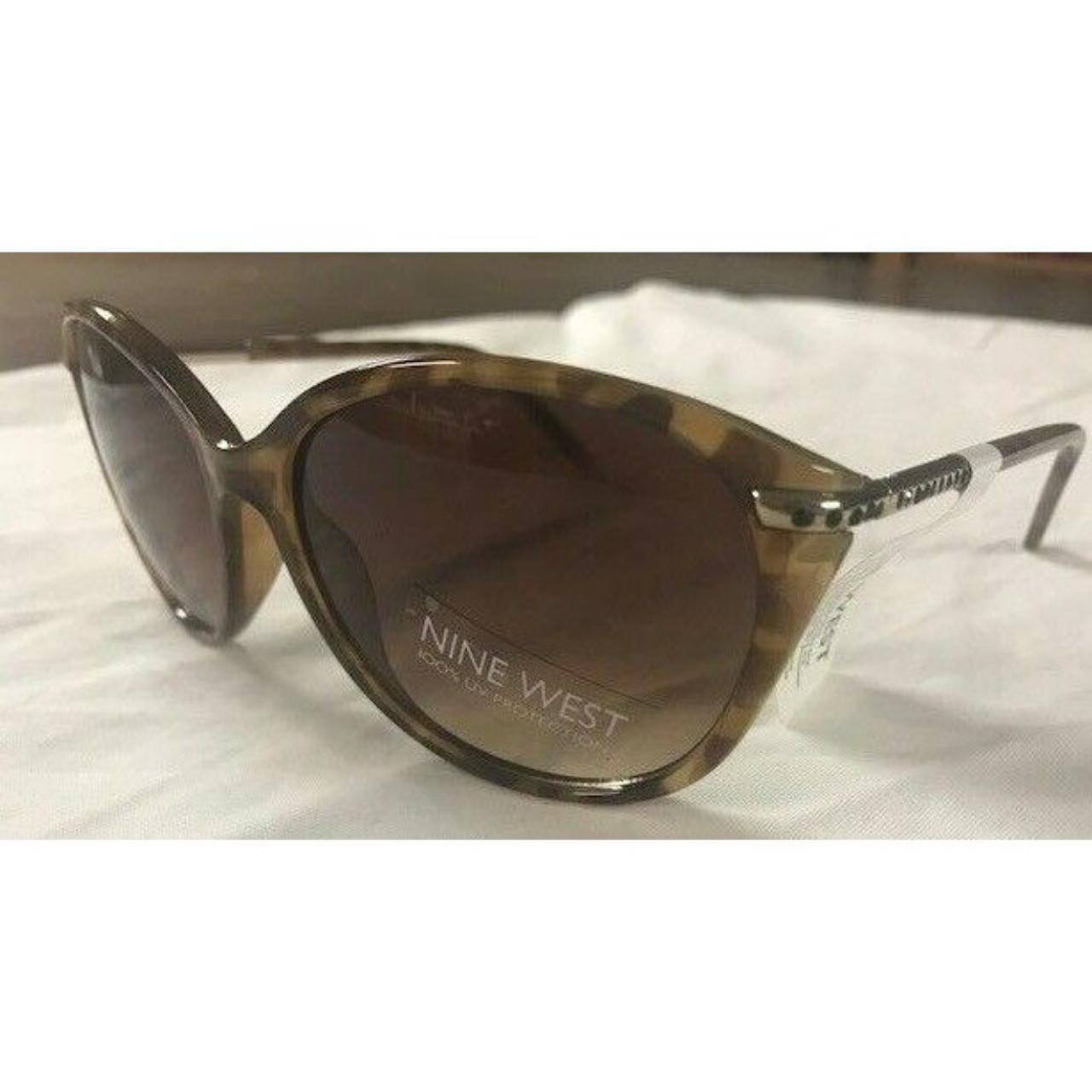 Nine West Women S Brown Sunglasses Depop