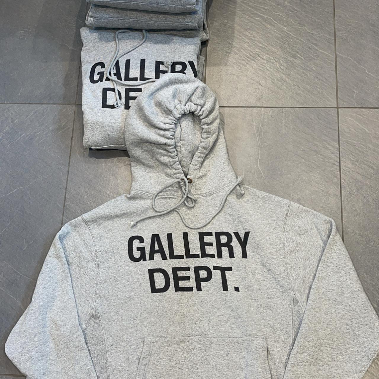 Gallery Dept Grey Hoodie. Sold out worldwide. - Depop