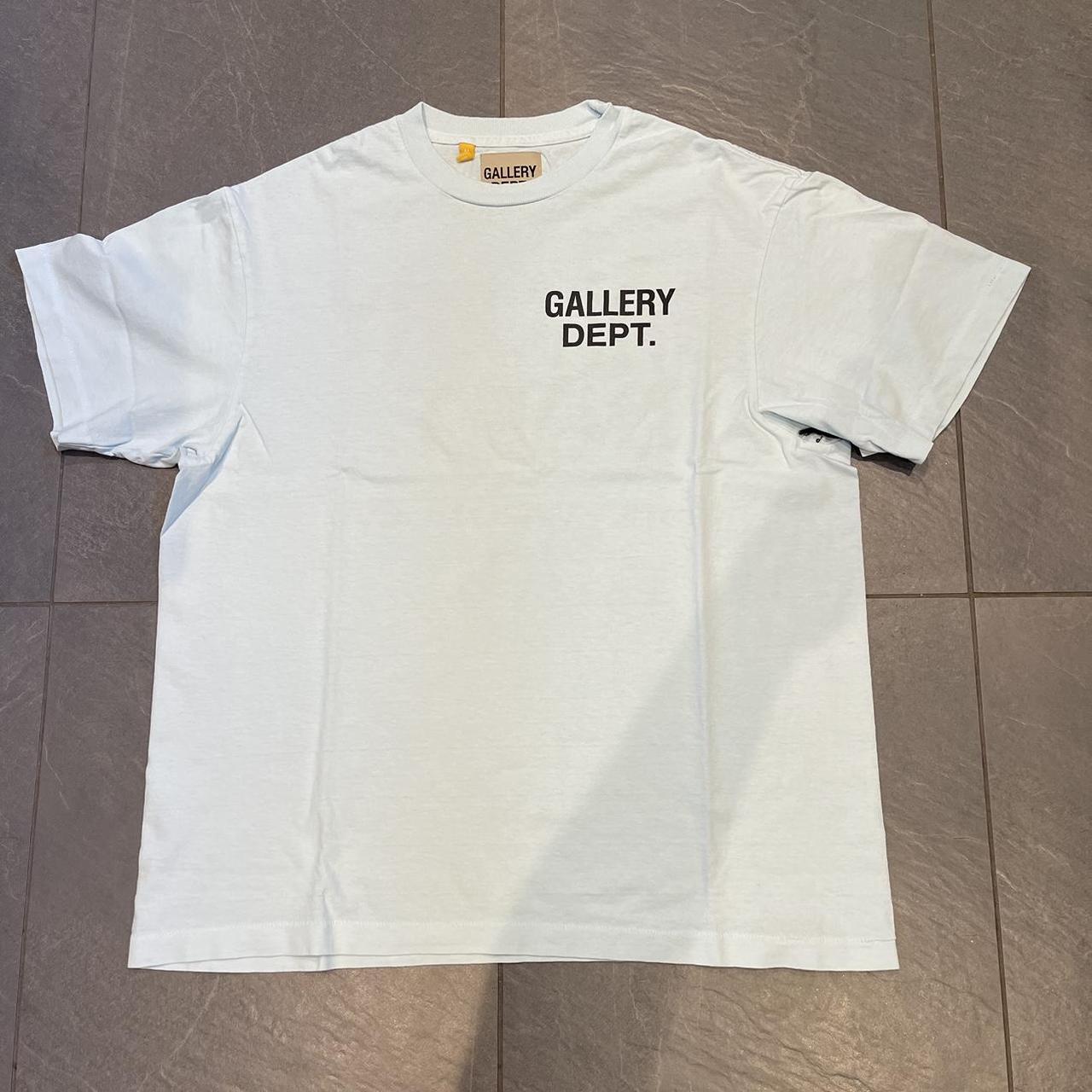 Gallery dept Baby blue souvenir t shirt Brand new... - Depop