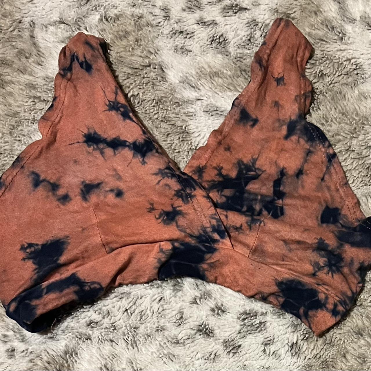 nike tie dye crop top