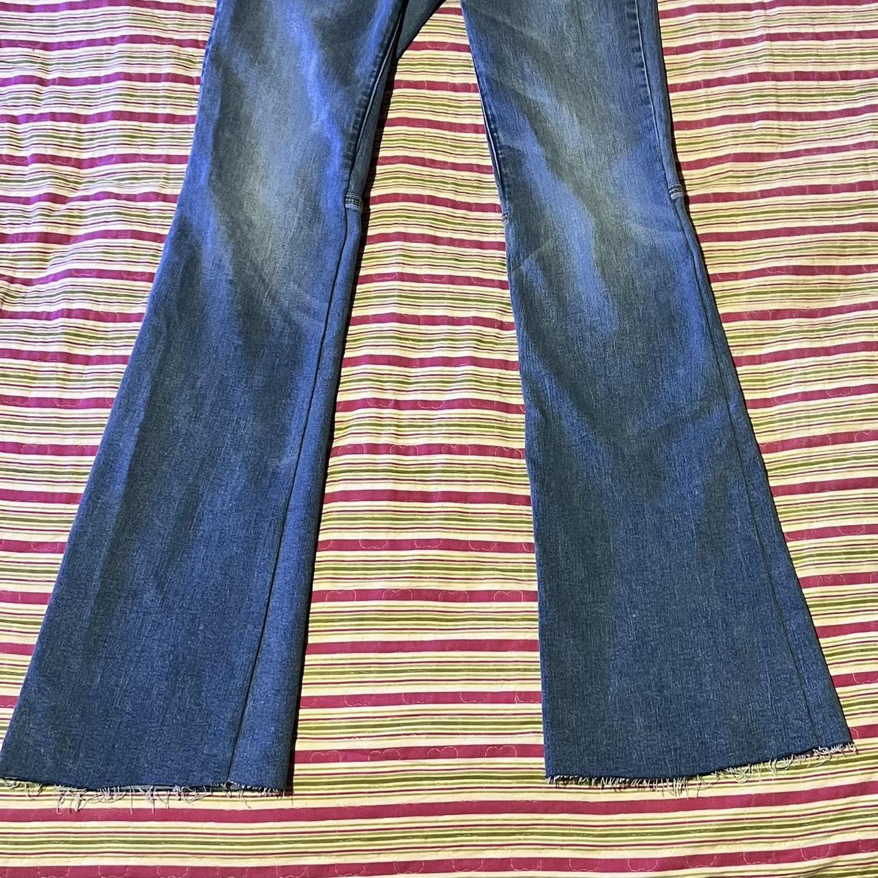 We The Free High Rise Flare Denim Jeans Size... - Depop