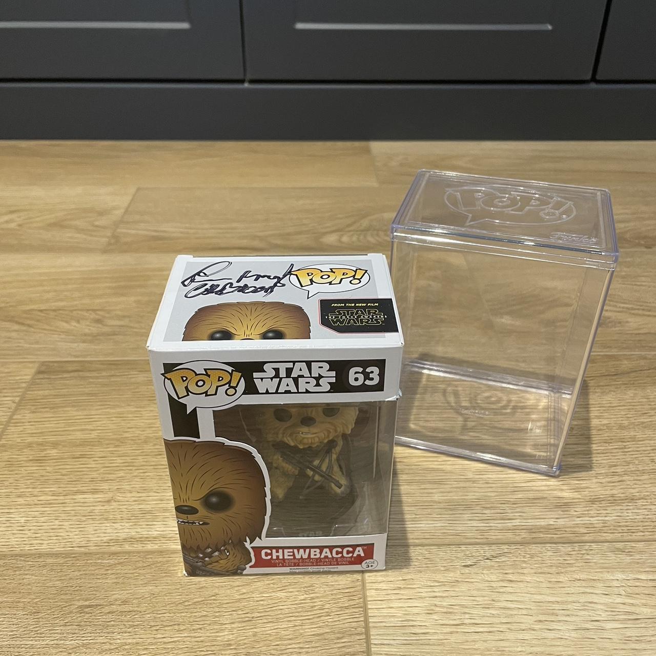 Chewbacca Funko Signed good