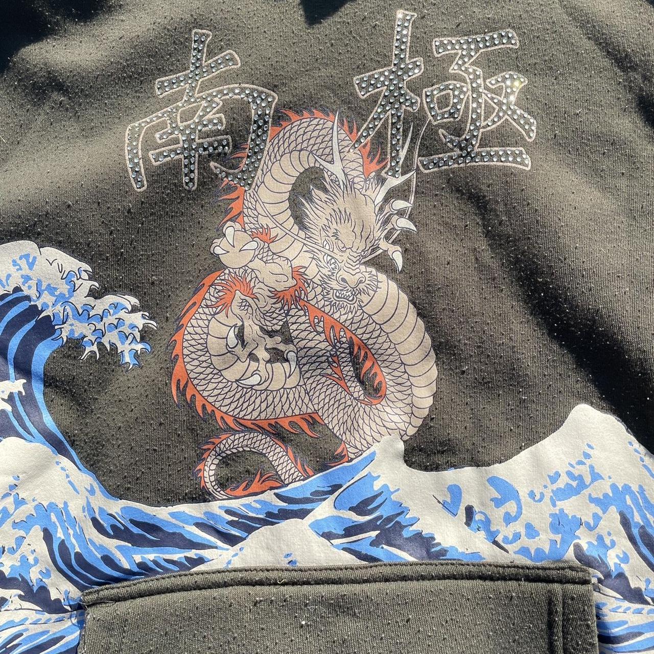 South Pole Chinese Dragon hoodie, size M - Depop
