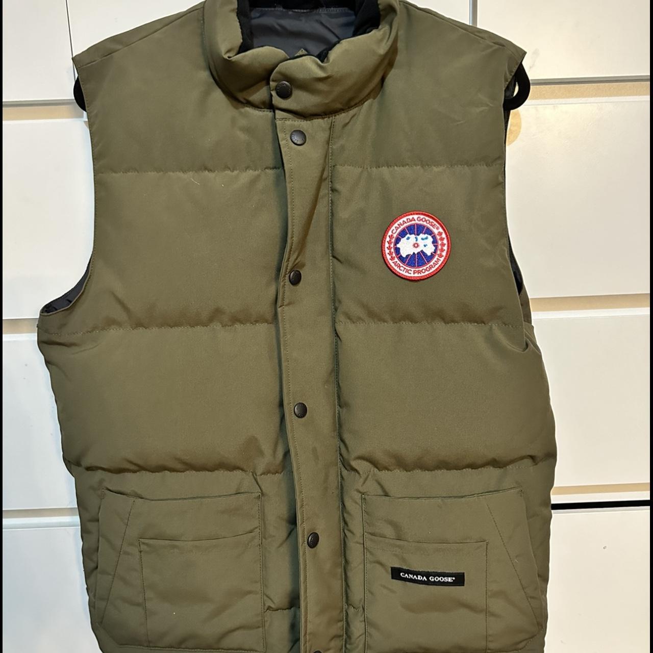 Canada goose shop gilet khaki