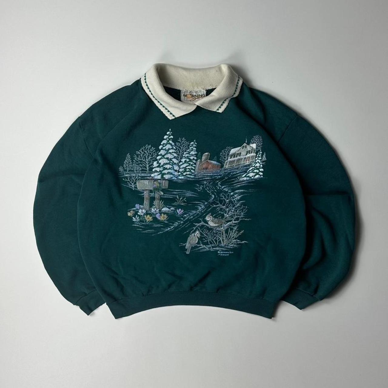 \ud83d\udc2c Vintage Miami Dolphins Crewneck \ud83d\udc2c - Print is in... - Depop