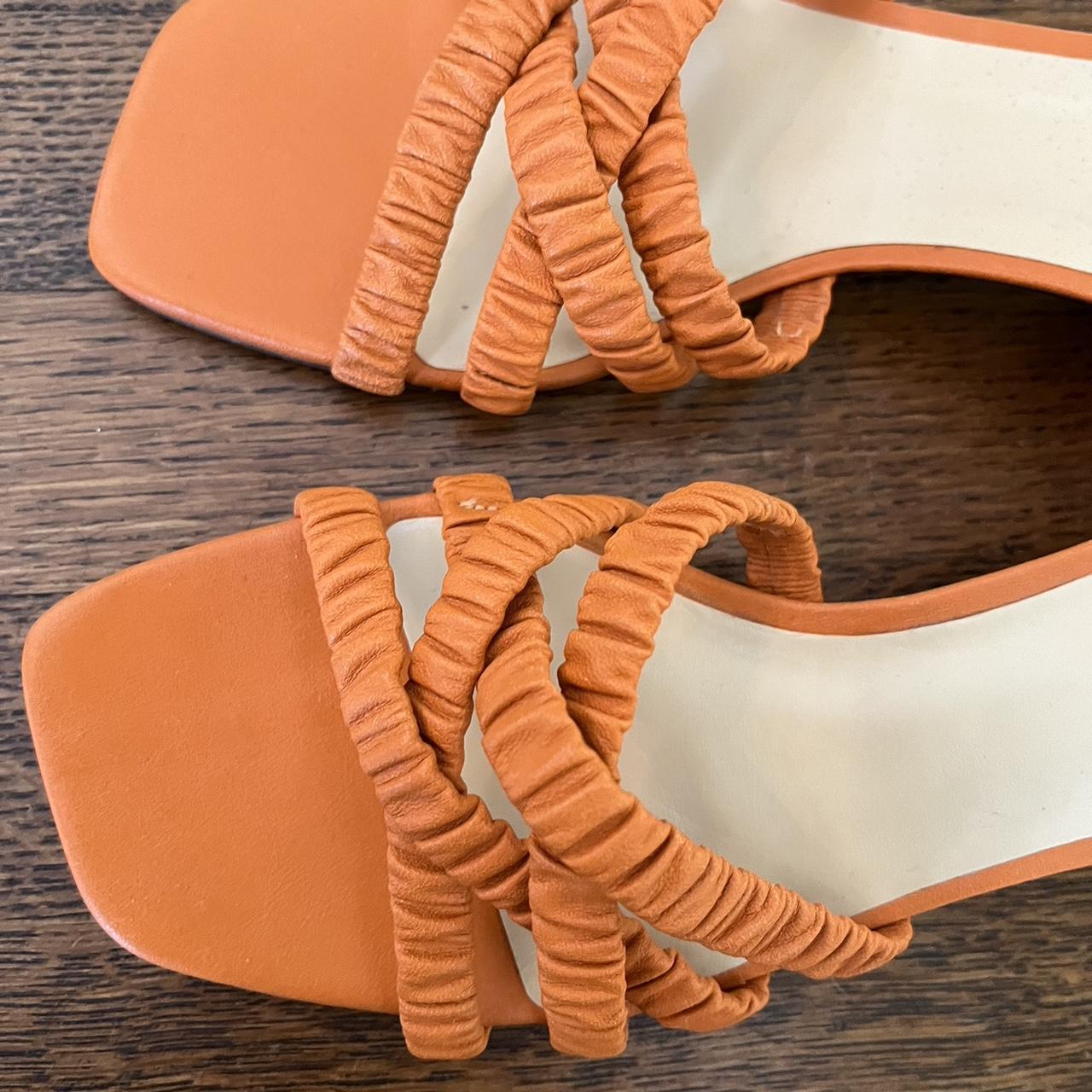 Burnt hot sale orange sandals