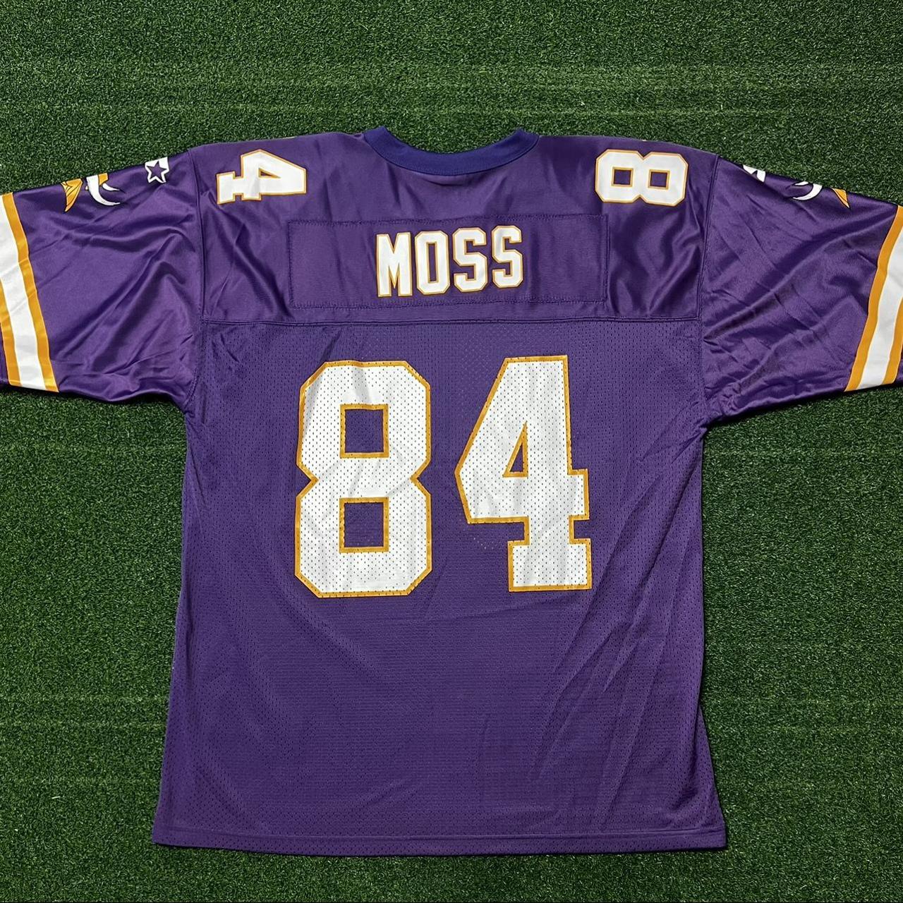 Vintage Starter Randy Moss Vikings Purple XL - Depop