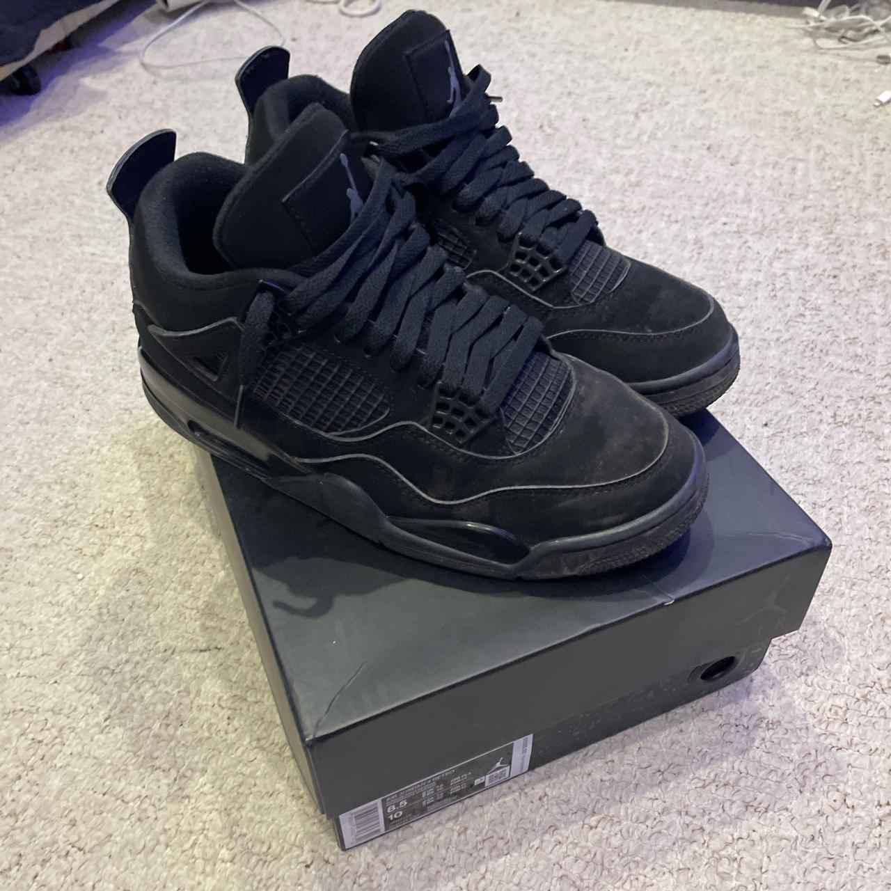 Jordan black cat Good condition insoles Depop - Main Image