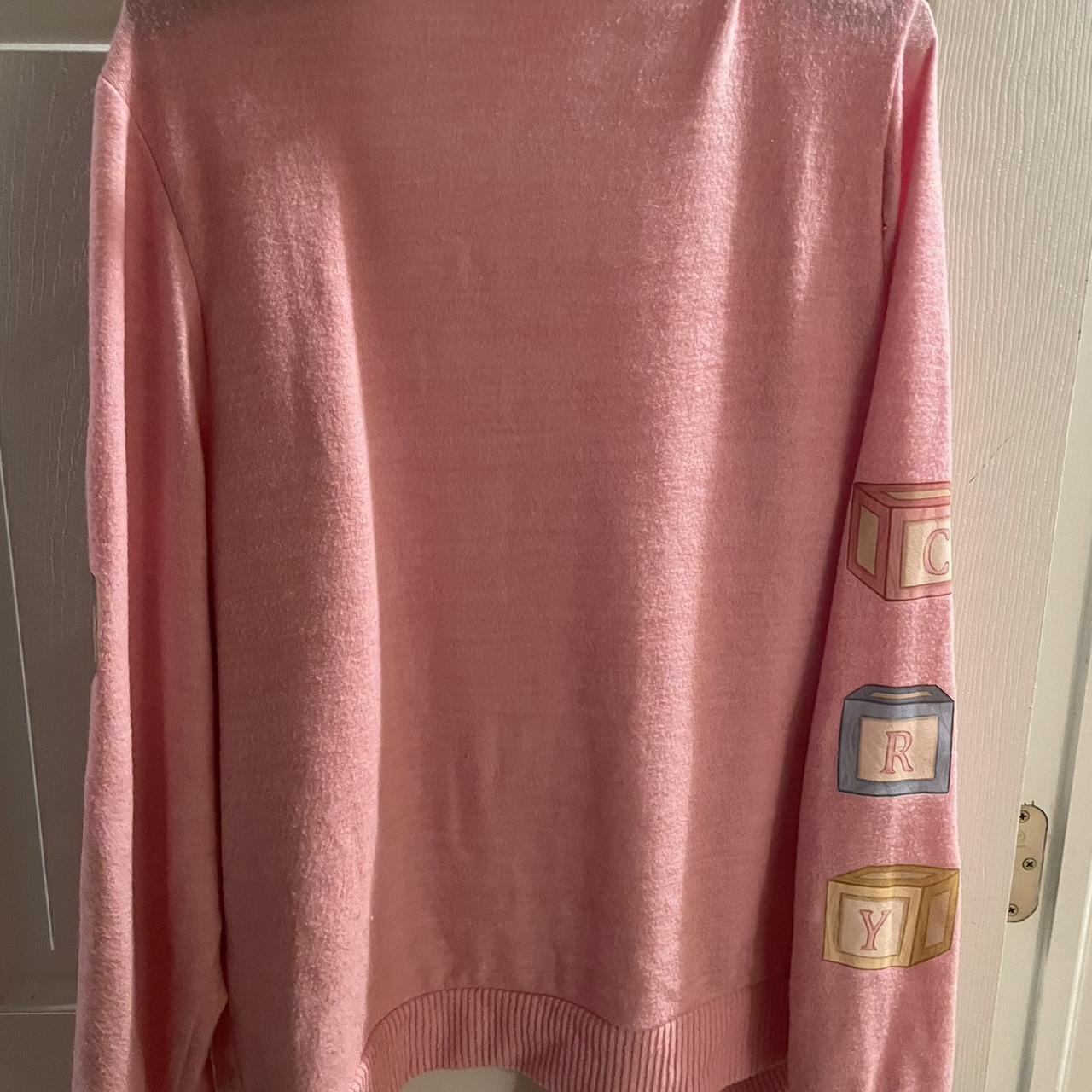 Hot Topic Women's Pink Cardigan Depop