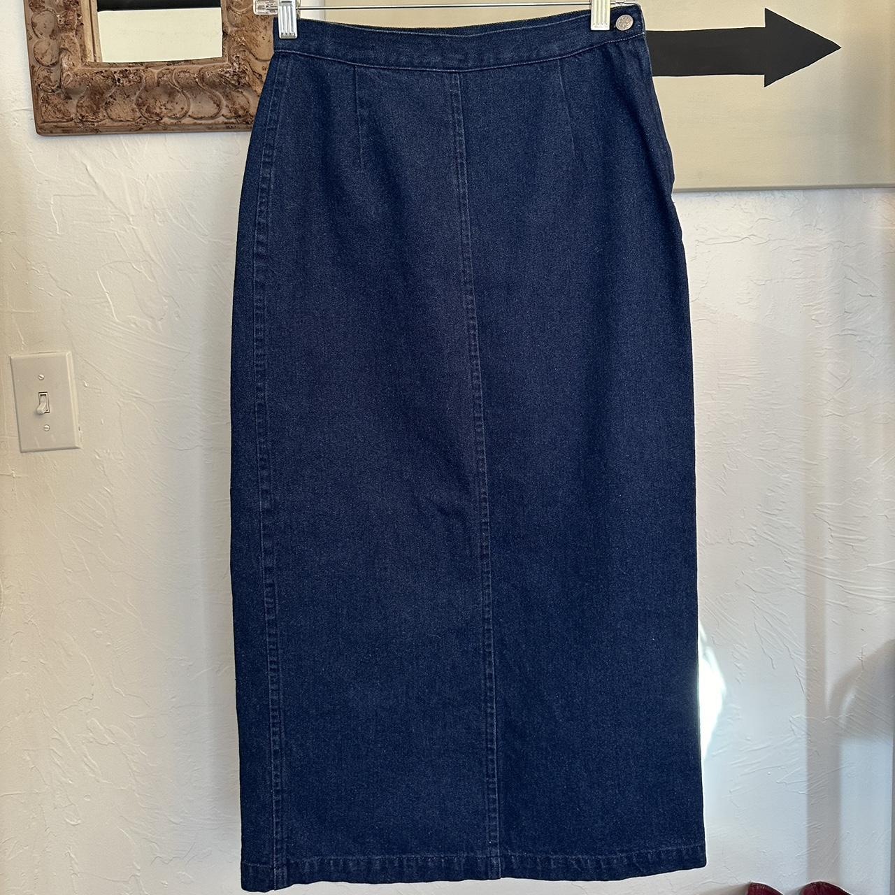 Petite midi skirt outlet 80s