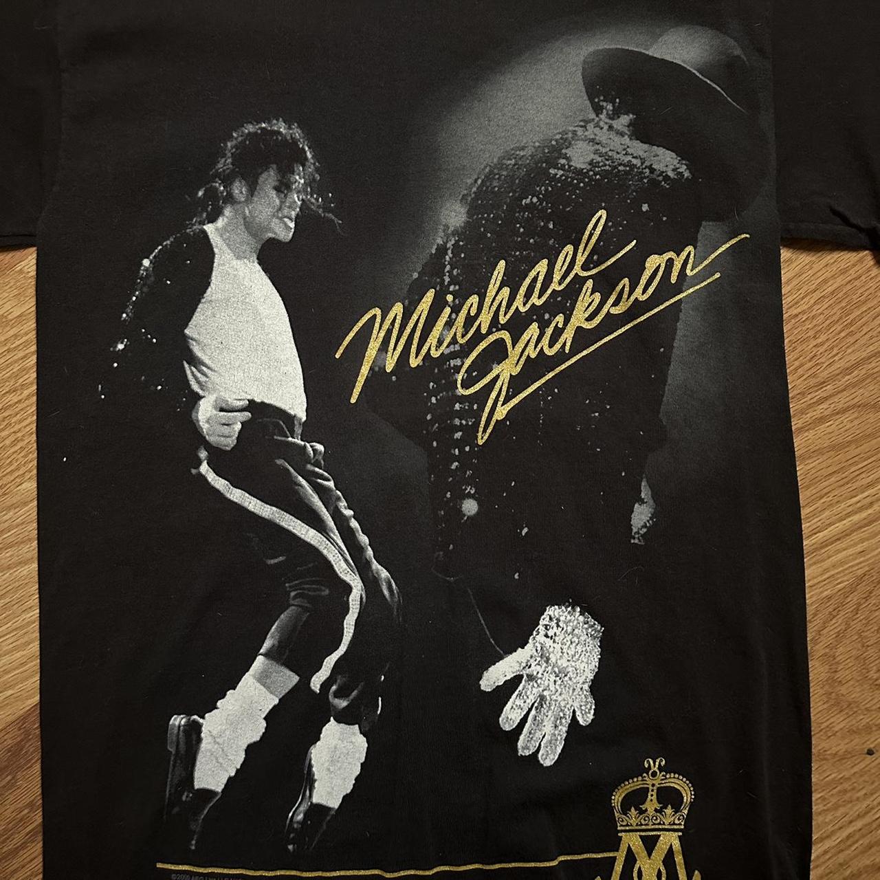 Vintage MICHAEL JACKSON King Of Pop T Shirt - | Depop