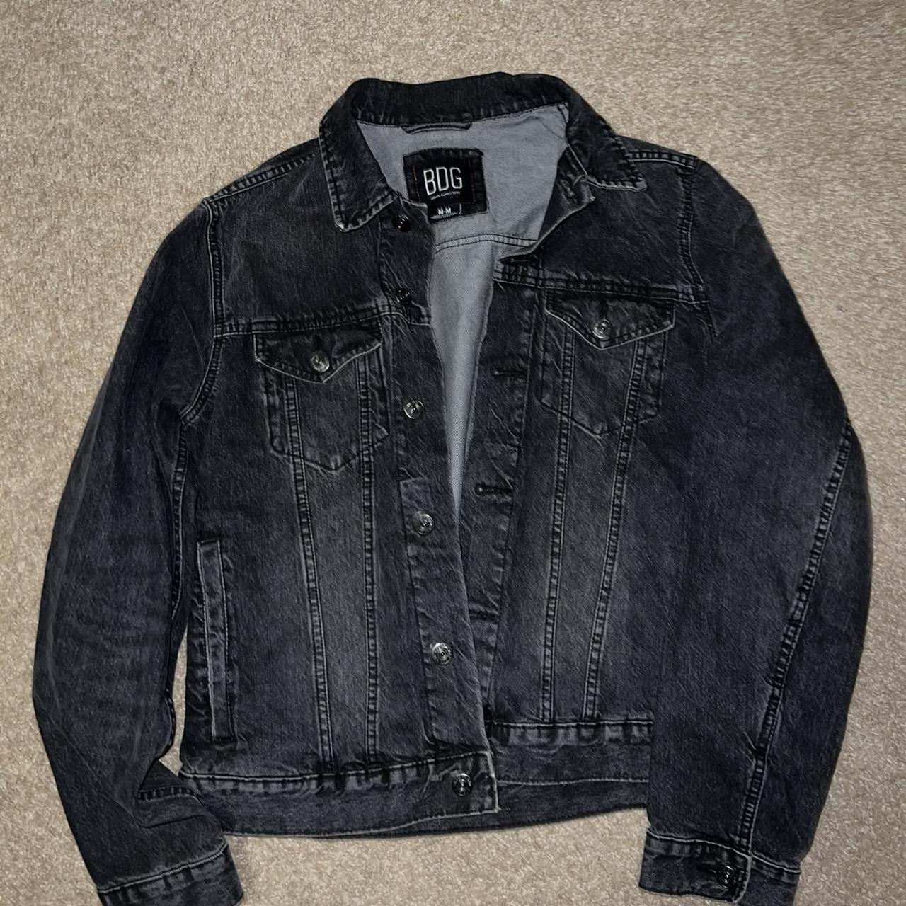 Bdg black jean on sale jacket