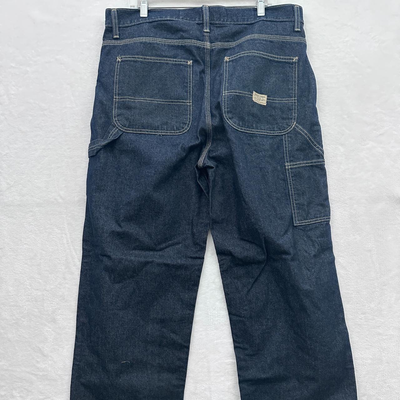 Vintage GAP Jeans Mens 36x32 Blue Carpenter Workwear... - Depop