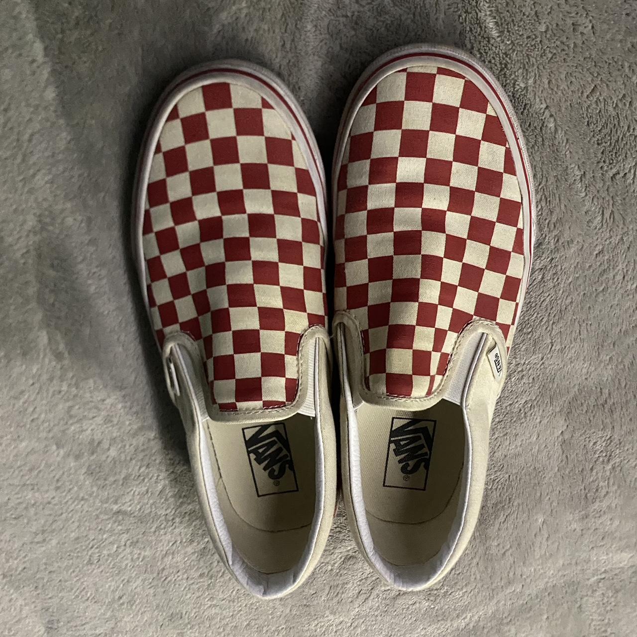 Vans checkerboard hotsell size 8