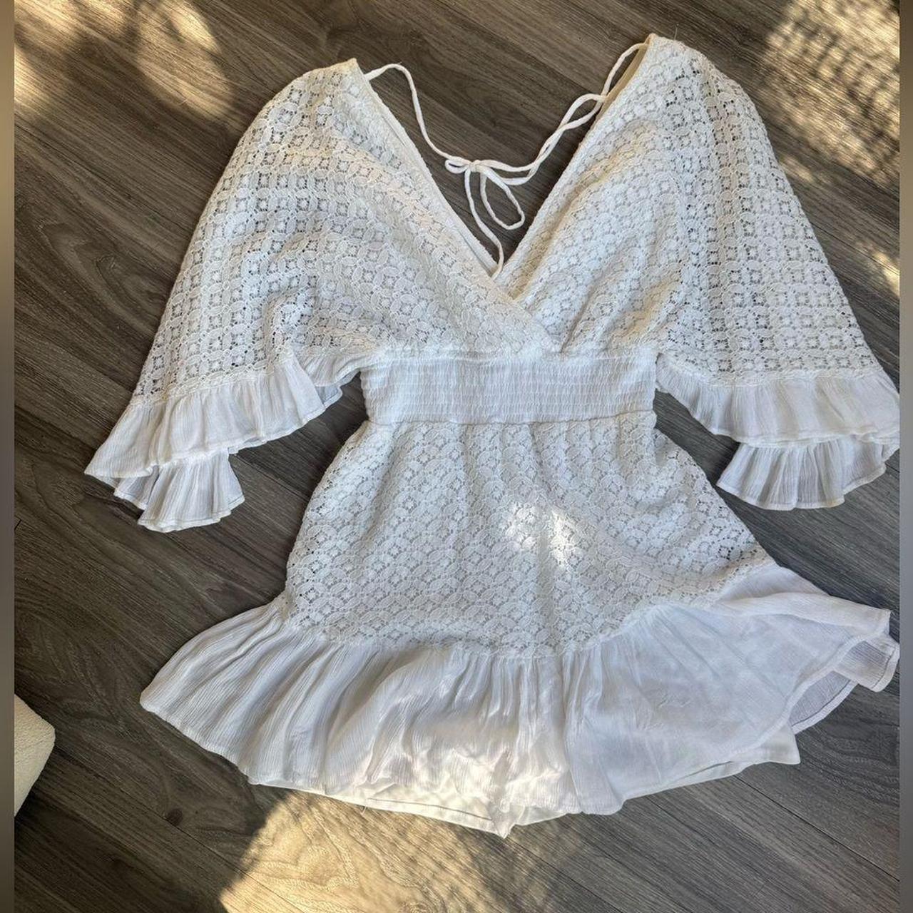 Source Unknown Women's Romper - White - XS – Gent… - image 2