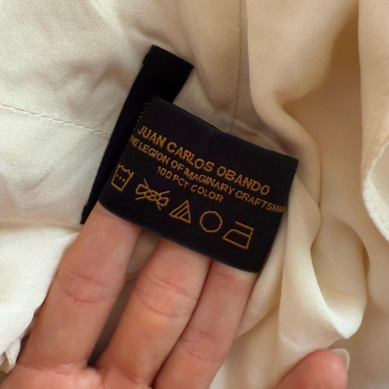 Source Unknown Women's Blouse - Cream - S – Juan … - image 2