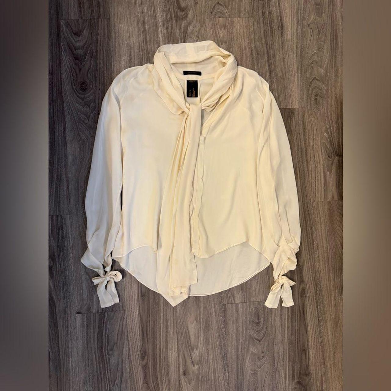 Source Unknown Women's Blouse - Cream - S – Juan … - image 4
