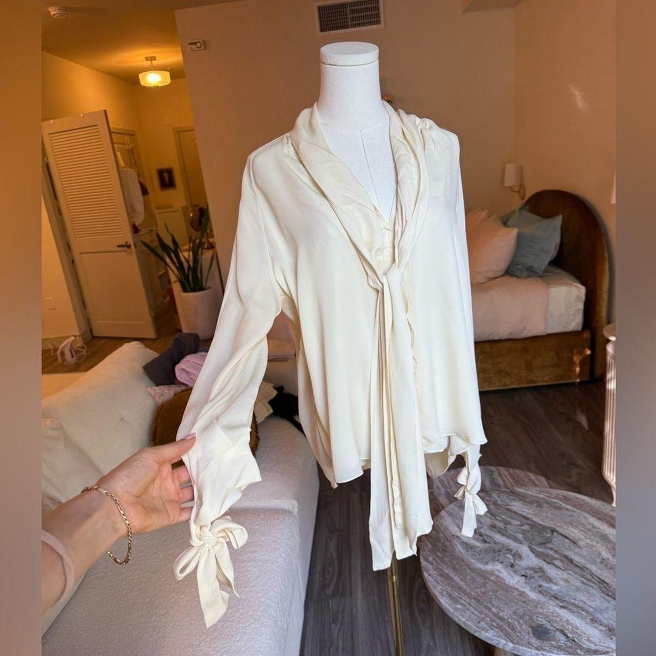Source Unknown Women's Blouse - Cream - S – Juan … - image 7