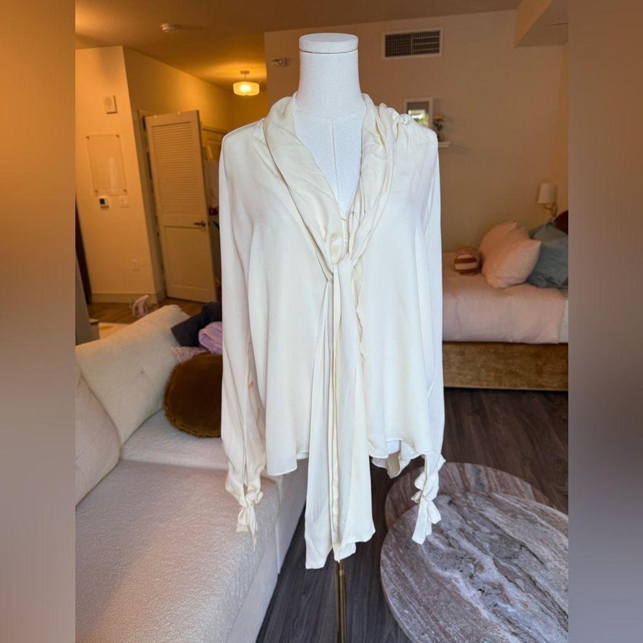 Source Unknown Women's Blouse - Cream - S – Juan … - image 6
