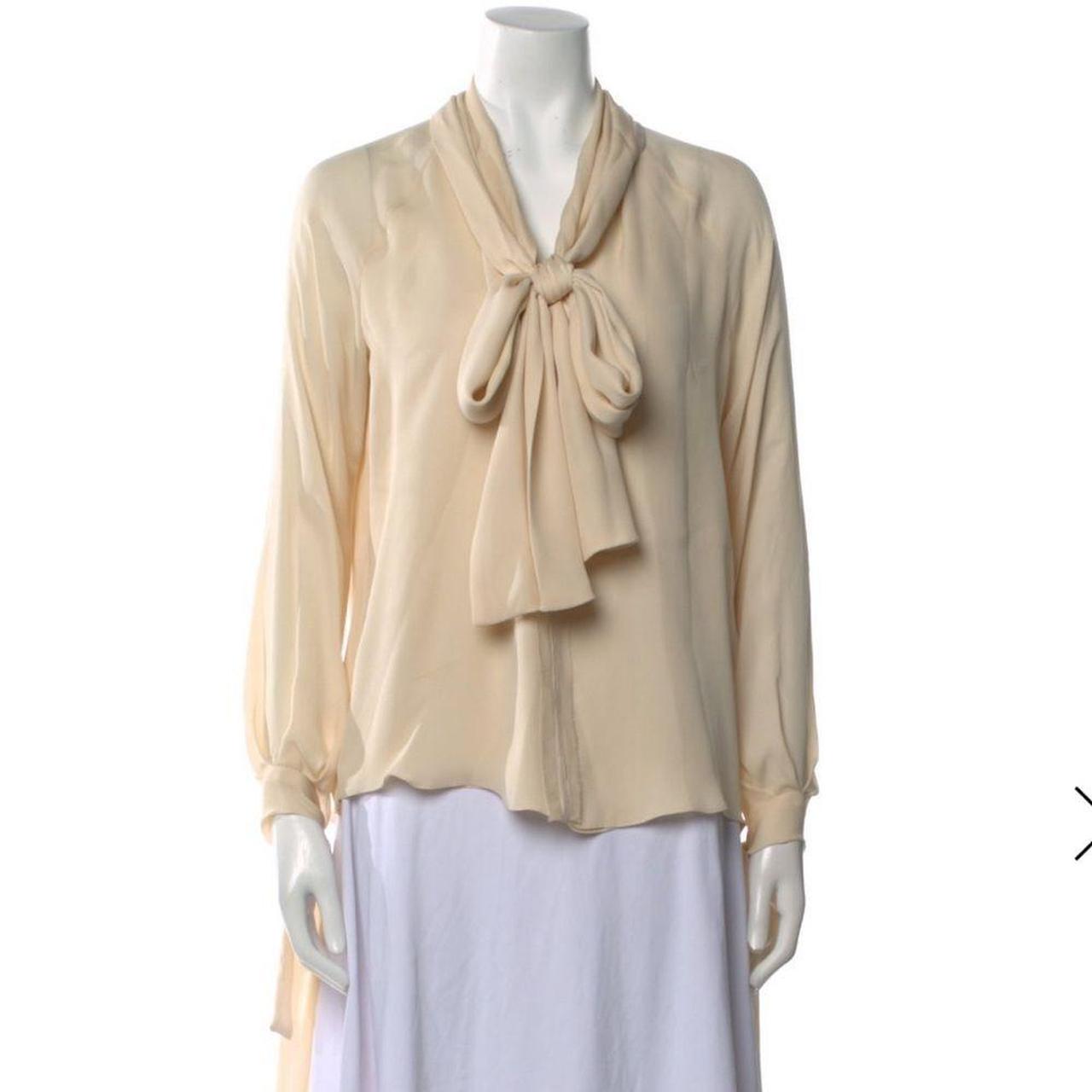 Source Unknown Women's Blouse - Cream - S – Juan … - image 1