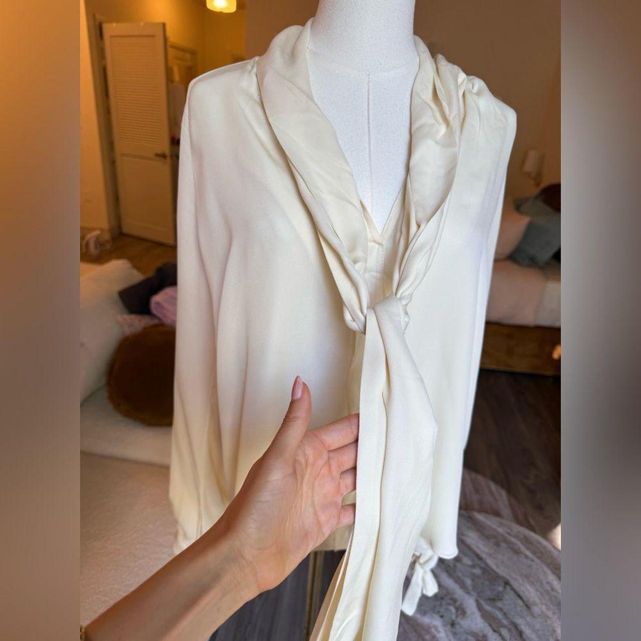 Source Unknown Women's Blouse - Cream - S – Juan … - image 8