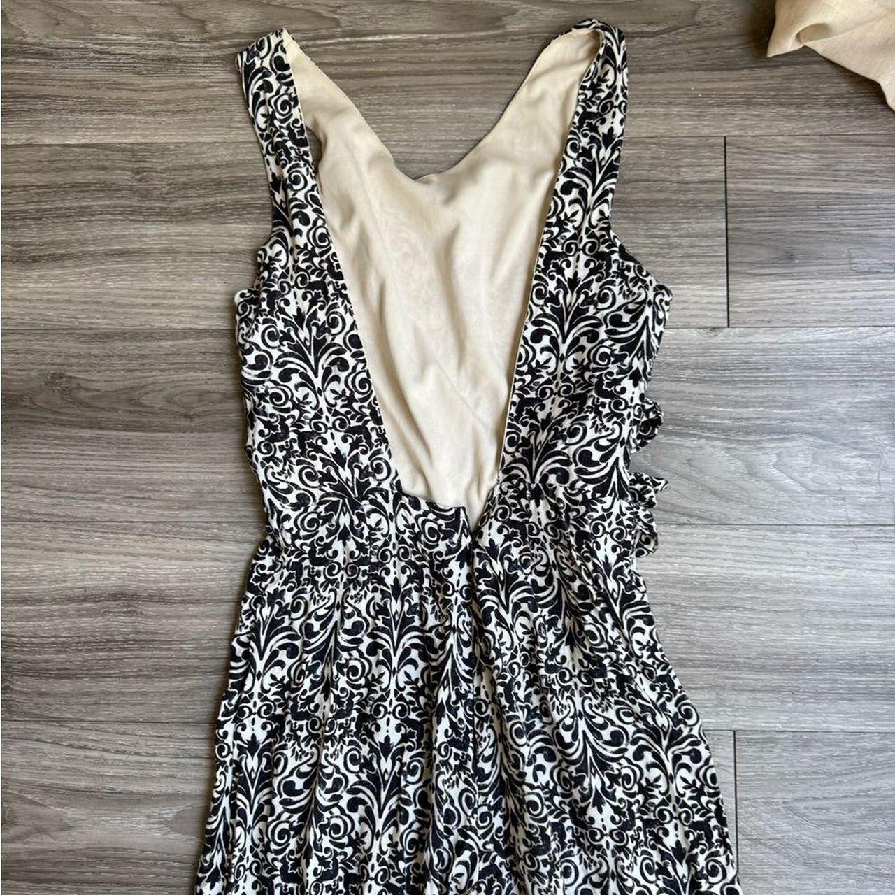 Source Unknown Women's Casual Jumpsuit - Black/Wh… - image 5