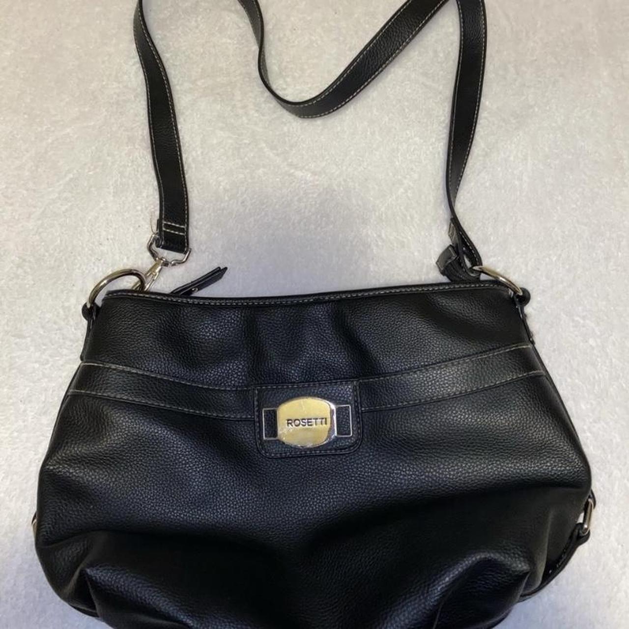 Rosetti purse Brown faux leather handbag with... - Depop