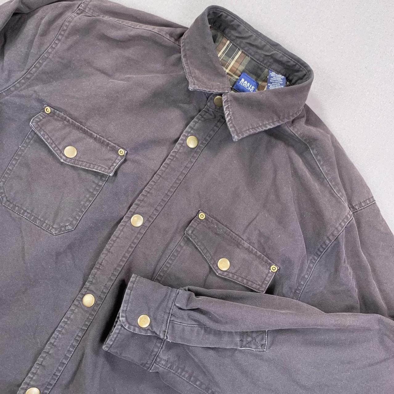 Basic Editions Men's Jacket - Black - L – Basic E… - image 1