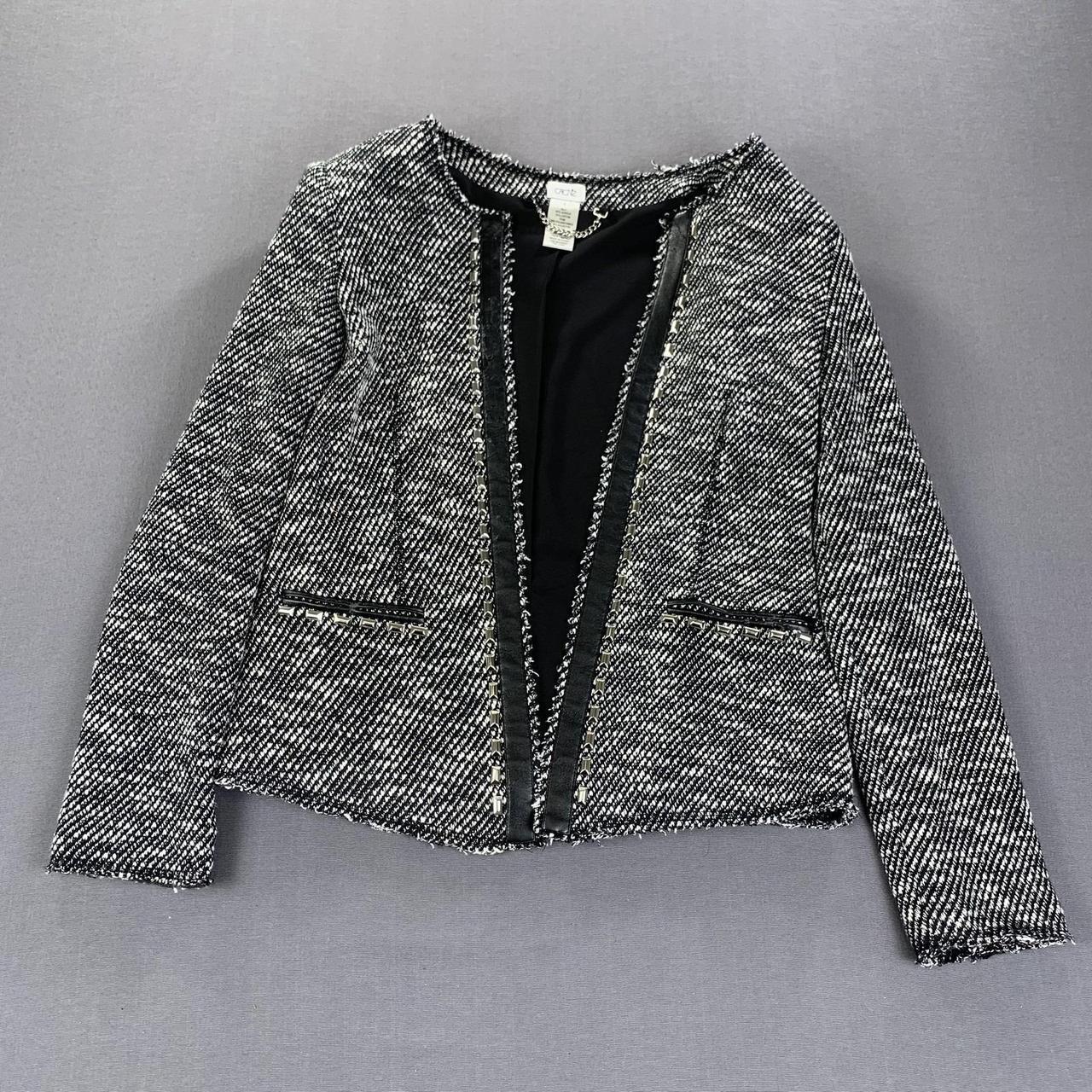 Cache Women's Jacket - Black - 8 – Cache Jacket W… - image 2