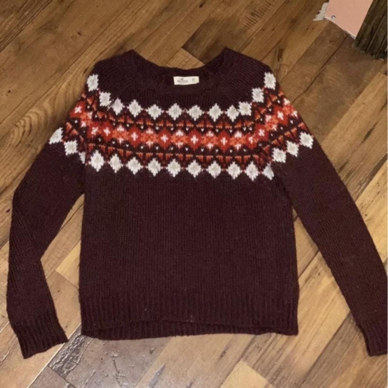 Hollister christmas sweater best sale