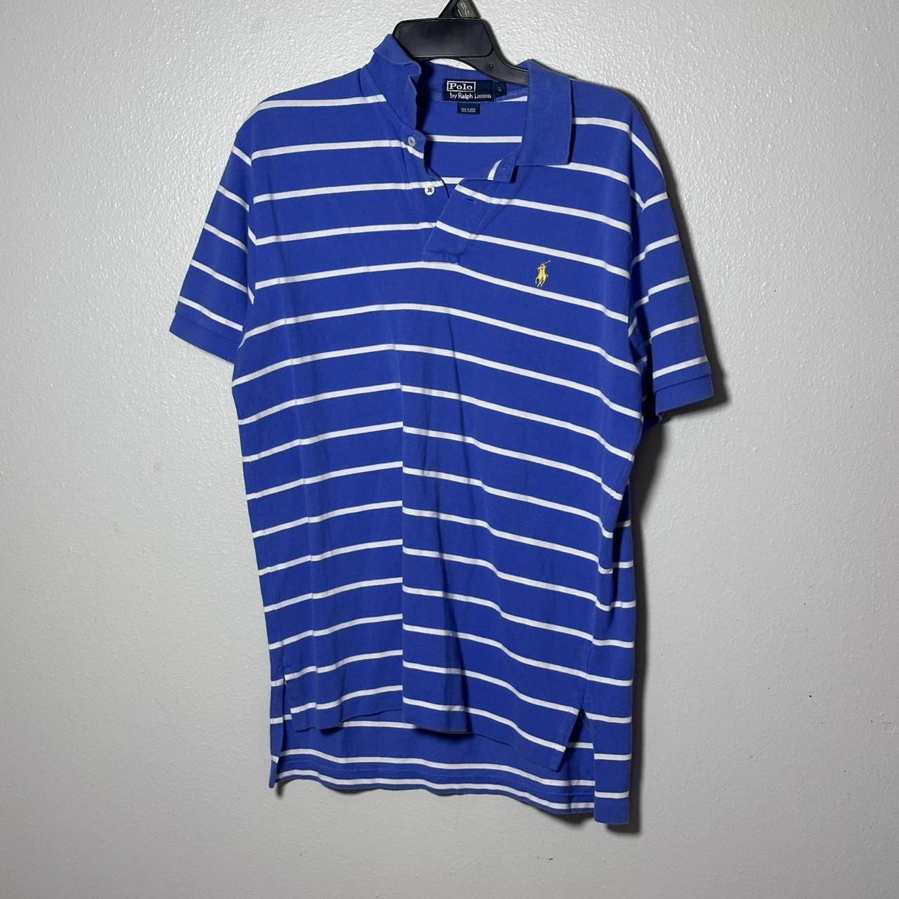 Polo Ralph Lauren Men's Polo shirt - Blue - L – P… - image 1