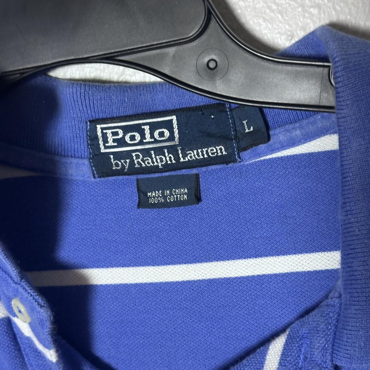 Polo Ralph Lauren Men's Polo shirt - Blue - L – P… - image 4