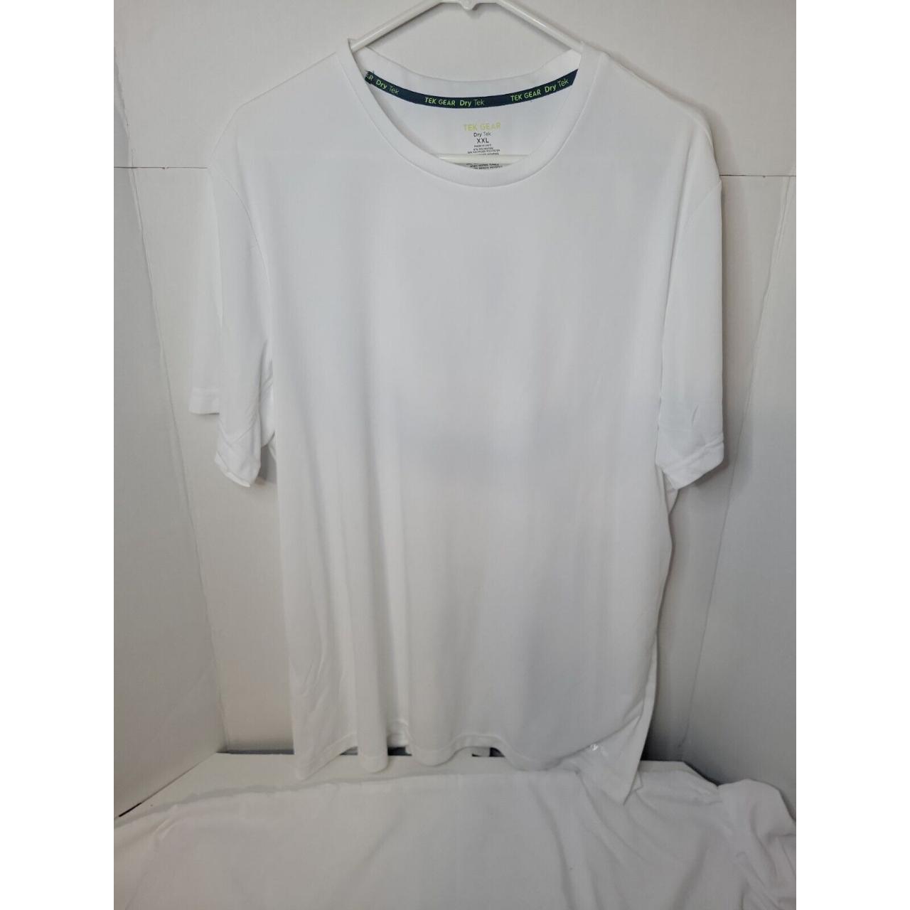 Tek Gear Dry Tek White Xxl Recycled Shirt. Feel free - Depop