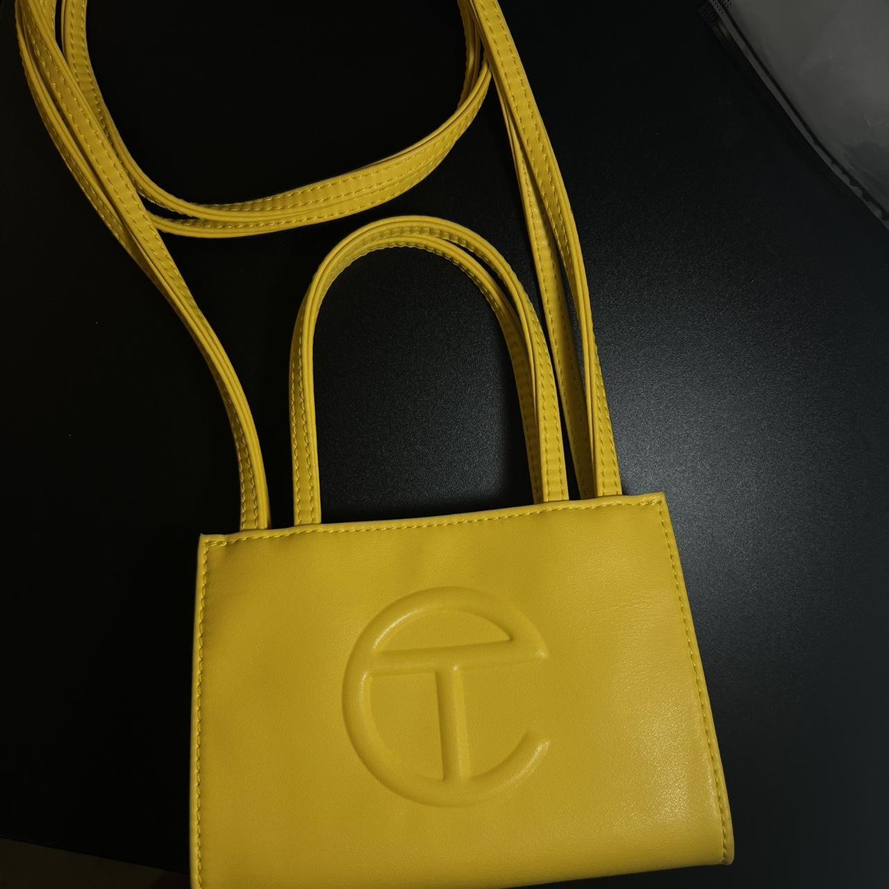 Telfar yellow online bag