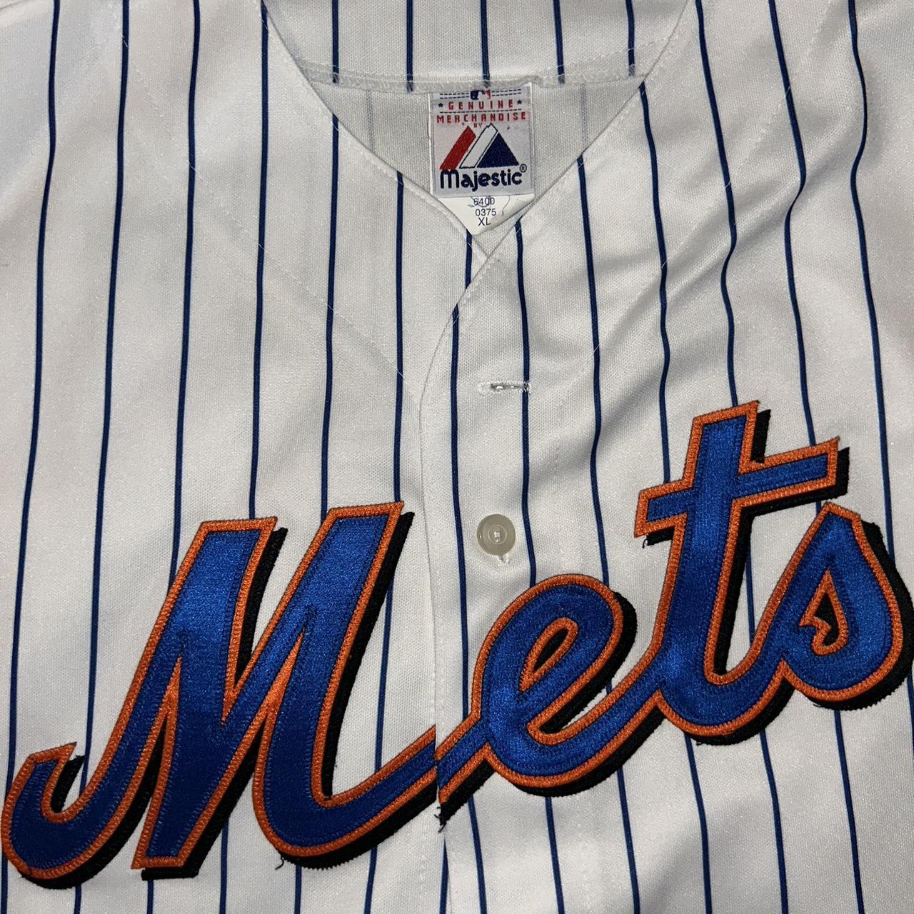 Vintage New York Mets baseball jersey Small stain... Depop