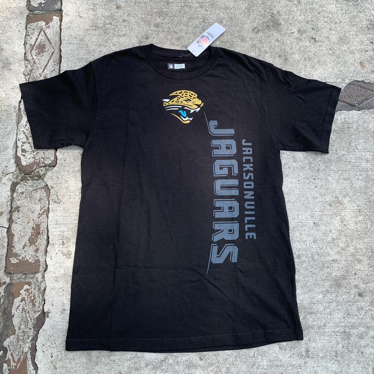 Jacksonville Jaguars Team Logo Black T-Shirt